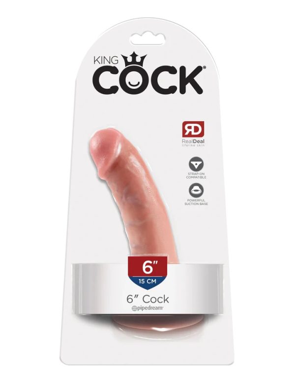 KING COCK 6IN COCK