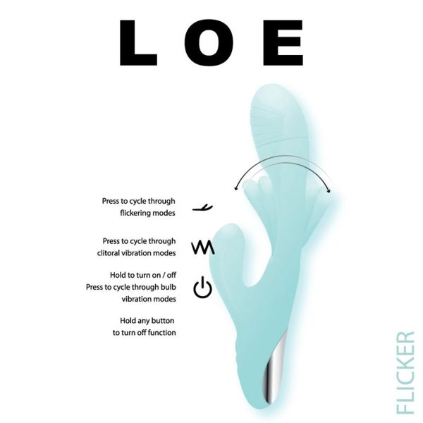 LOE Flicker Rabbit Vibrator - Image 3