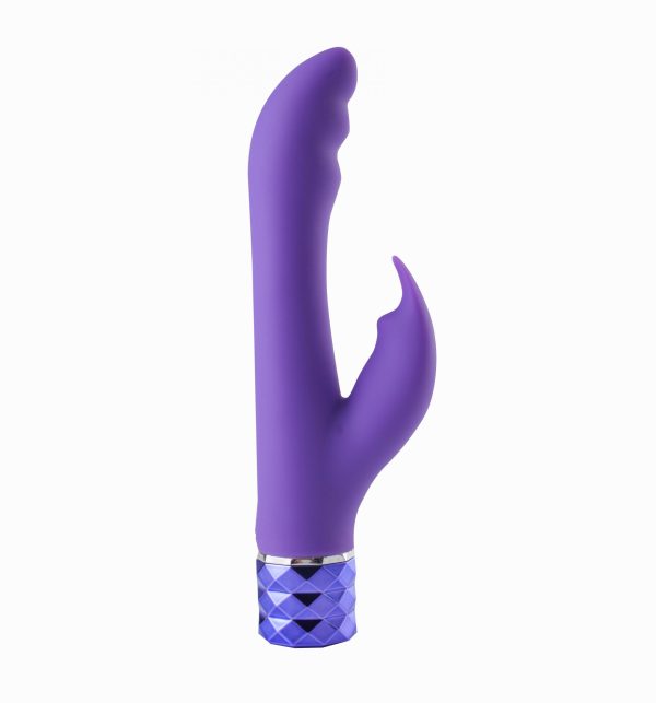 HAILEY Crystal Gems 10-Function G-Spot Vibrator Purple - Image 5