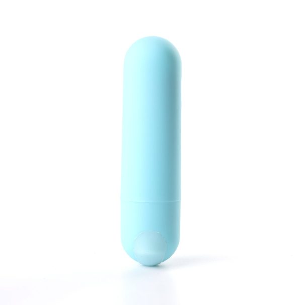 JESSI USB Rechargeable Mini Bullet – Teal Blue - Image 4