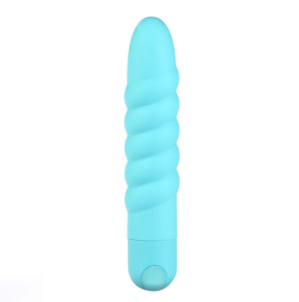 LOLA 10-Function Vibrating Twisty Bullet Blue - Image 3