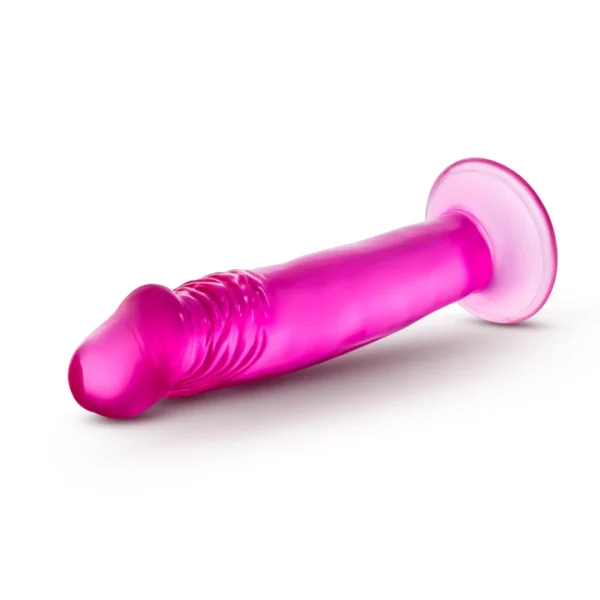 B Yours – Sweet N’ Small 6 Inch Dildo With Suction Cup – Pink - Image 4